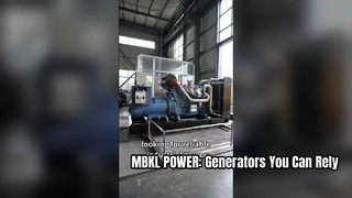 MBKL POWER의 고성능 디젤 발전기