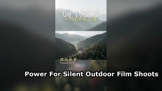 Silent Generator로 원격 영화 촬영 전력 문제 해결