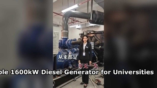 2000kVA Yuchai 디젤 발전기로 대학에 전력 공급 | MBKL파워