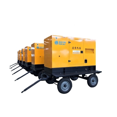 커민스 QSZ13-G2 3단계 360KW 450KVA 트레일러 디젤 발전기 세트