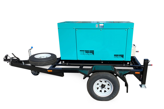 좋은 가격 3단계 4 와이어 450A 250KW 물 냉각 디젤 발전기 페킨스 엔진을 가진 트레일러 유형 온라인으로