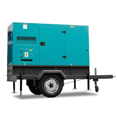 작은 50kva 100KW SDEC 트레일러 디젤 발전기 세트