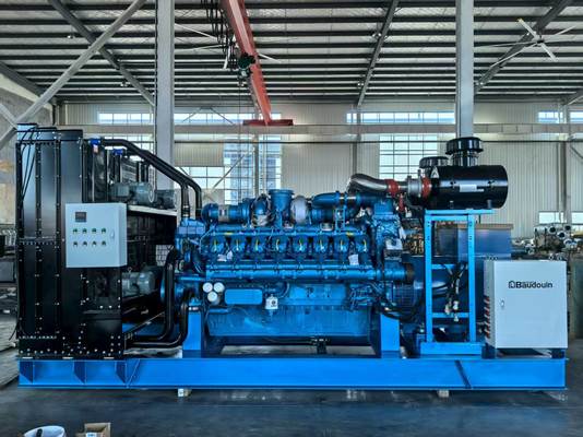좋은 가격 Weichai 가스 엔진 16M33D1280NG10 오픈/사일런트 디젤 발전기 세트 1000KW/1250KVA 전력 솔루션 발전기 온라인으로