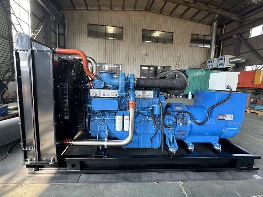 500KW 625KVA 오픈 타입 디젤 발전기 Yuchai 엔진과 230V/400V 출력