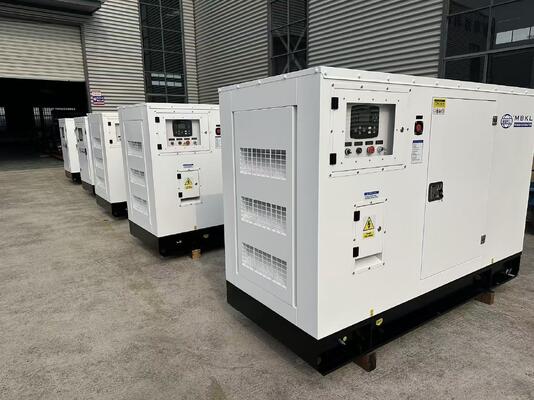 소형 62.5KVA 저소음 디젤 발전기 - 유차이 엔진, 자동 안전 기능 탑재