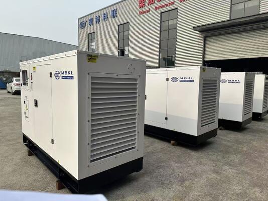 50KW/62.5KVA 조용한 디젤 발전기 세트 유차이 엔진과 낮은 소음 및 진동에 대한 자동 안전 기능