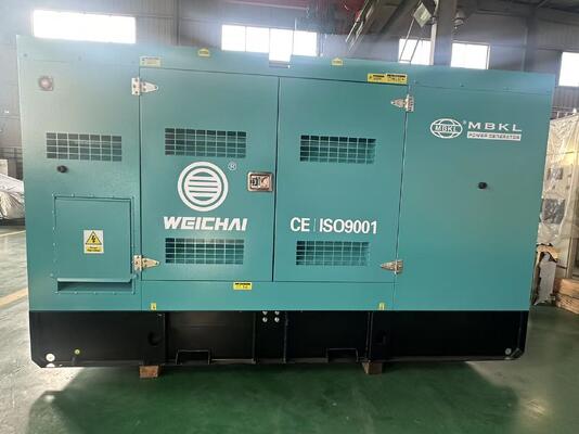 좋은 가격 112KW 디젤 발전기 세트 WEICHAI WP4.6ND138E310 엔진 연료 효율 및 환경 친화적 온라인으로