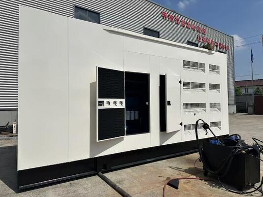 건설 및 산업용 연료 효율적인 1250kVA 무소음 디젤 발전기