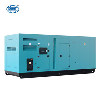 KTA38-G2A 엔진과 조용한 쿠민스 디젤 엔진 발전기 800KW 1000KVA